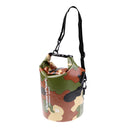 Magicdeal Waterproof Dry Bag For Swimming Camping Fishing Drifting Camouflage Green 5L