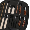 16 Pieces / Set Universal Cleaning Kit Cleaner Brushes Brass Rod Mops Maintenance Tool for Cal.22/45/357 with Case Box