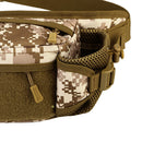 Magicdeal Outdoor Travel Hiking Camping Multiple Pockets Adjustable Strap Mini Waist Pack Utility Pouch Belt Bag - Digital Desert