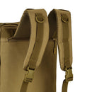 Magicdeal Multipurpose Outdoor Travel Hiking Camping Paracord Zipper Adjustable Strap Computer Backpack Bag Brown 35L