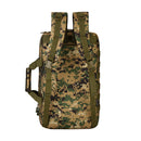 Magicdeal Multipurpose Outdoor Travel Hiking Camping Paracord Zipper Adjustable Strap Computer Backpack Bag 35L Jungle Digital