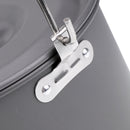 21.6 x 14.6cm Portable Aluminum Alloy Hanging Pot Outdoor Camping Picnic Cooking Campfire Bonfire Party