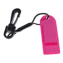 Overall 7.87'' Floating Safety Whistle Lanyard with Swivel Clip for Kayak Canoe Boat Water Sports