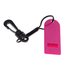 Overall 7.87'' Floating Safety Whistle Lanyard with Swivel Clip for Kayak Canoe Boat Water Sports
