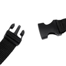 36cm Black Scuba Diving Stage Bottle Cylinder Tank Secure Webbing Lanyard with Quick Release Buckle Connecting Double End Bolt Snap Clip
