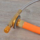 4.5cm 6 & 4mm Dia. Camping Stove Gas Hose Connector Connecting Gas Can Hose