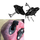 1 Pair Replacement Kayak Thread Drain Plug with Screws for Dinghy Canoe Small Boat