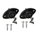1 Pair Replacement Kayak Thread Drain Plug with Screws for Dinghy Canoe Small Boat