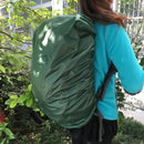 Magicdeal Rucksack Bag Backpack Waterproof Dust Rain Cover with Pouch for Outdoor Travel Camping Hiking 25-45L Army Green