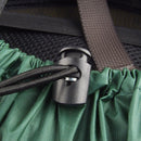 Magicdeal Rucksack Bag Backpack Waterproof Dust Rain Cover with Pouch for Outdoor Travel Camping Hiking 25-45L Army Green