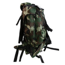 Magicdeal 90L Outdoor Sports Travel Hiking Camping Hunting Mountaineering Adjustable Backstrap Backpack Bag Camouflage Grass Green