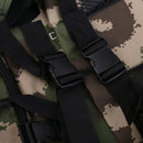 Magicdeal 90L Outdoor Sports Travel Hiking Camping Hunting Mountaineering Adjustable Backstrap Backpack Bag Camouflage Green