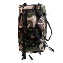 Magicdeal 90L Outdoor Sports Travel Hiking Camping Hunting Mountaineering Adjustable Backstrap Backpack Bag Camouflage Green