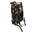 Magicdeal 90L Outdoor Sports Travel Hiking Camping Hunting Mountaineering Adjustable Backstrap Backpack Bag Camouflage Green