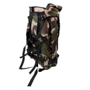 Magicdeal 90L Outdoor Sports Travel Hiking Camping Hunting Mountaineering Adjustable Backstrap Backpack Bag Camouflage Green