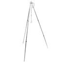 Aluminum Alloy Cooking Picnic Pot Fire Oven Tripod Hanger Grill Stand 3 Leg with Hook and Chain