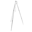Aluminum Alloy Cooking Picnic Pot Fire Oven Tripod Hanger Grill Stand 3 Leg with Hook and Chain