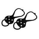 Non-slip Five Teeth Snow Ice Cleats Grippers Grips Spikes Shoes Soles Boots Ice Fishing Climbing