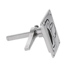 316 Marine Stainless Steel Turning Lock Boat Hatch Handle Flush Hatch Lift 3.2 x 2.7 inches