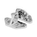 Durable Polished 316 Stainless Steel Hatch Hinge with Removable Pin Marine Boat Hardware Deck Caravan 2.7 x 2.56 x 1.18 inch