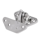 Durable Polished 316 Stainless Steel Hatch Hinge with Removable Pin Marine Boat Hardware Deck Caravan 2.7 x 2.56 x 1.18 inch