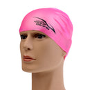 Adult High Stretch Waterproof Silicone Swim Cap Hat Pink