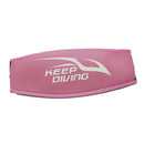 Pink Ladies Girls Comfort Neoprene Snorkeling Diving Mask Strap Cover Dive Glasses Belt 8.74 x 3.94inch