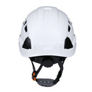 Magicdeal Professional Rock Climbing Head Safety Comfortable Wear Helmet For Mountaineering Caving Rappelling White