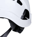 Magicdeal Professional Rock Climbing Head Safety Comfortable Wear Helmet For Mountaineering Caving Rappelling White