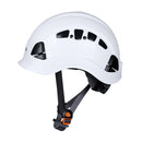 Magicdeal Professional Rock Climbing Head Safety Comfortable Wear Helmet For Mountaineering Caving Rappelling White
