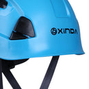 Magicdeal Professionals Rock Climbing Head Safety Comfortable Wear Helmet For Mountaineering Caving Rappelling Blue