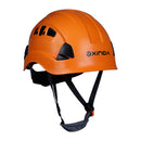 Magicdeal Professionals Rock Climbing Head Safety Comfortable Wear Helmet For Mountaineering Caving Rappelling Orange