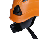 Magicdeal Professionals Rock Climbing Head Safety Comfortable Wear Helmet For Mountaineering Caving Rappelling Orange