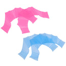 Pair Of Finger Webbed Gloves Swimming Training Equipment S Pink