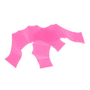 Pair Of Finger Webbed Gloves Swimming Training Equipment L Pink