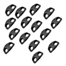 15 Pieces/Set High Strength Nylon Deck Line Guide Out Fittings For Boat Canoe Kayak Accessories