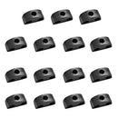 15 Pieces/Set High Strength Nylon Deck Line Guide Out Fittings For Boat Canoe Kayak Accessories