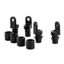 4 Pieces Replacement Shock Cord Fixed End Stop for 1/4 inch Kayak Bungee Rope Rigging