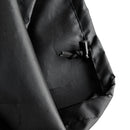 UV Protection Waterproof Black Barbecue Cover for Outdoor Garden Patio Kettle BBQ Grill 76 x 71cm