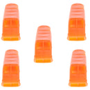 5 Pieces/Set Lifesaving Emergency SOS Safety Whistle for Hiking Camping Travel Boating Water Rescue with Lanyard Hole