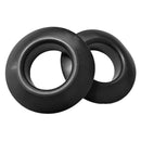 2 Pieces Black Rubber Kayak Paddle Drip Rings Universal for Kayak and Canoe Paddles