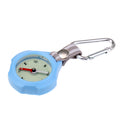 Mini Portable Camping Compass Walking Mountaineering Navigation with Carabiner Hook Backpack Hanging