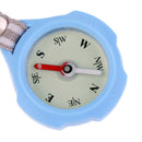 Mini Portable Camping Compass Walking Mountaineering Navigation with Carabiner Hook Backpack Hanging