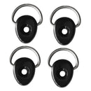 4 Pieces Kayak Canoe Boat D Ring Tie Down Loop Safety Deck Fitting Accessories