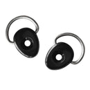 2 Pieces Heavy Duty Nylon D-Ring Tie Down Loop Deck Fitting Canoe Kayak DIY Accessories