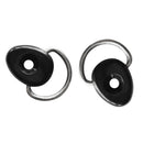 2 Pieces Heavy Duty Nylon D-Ring Tie Down Loop Deck Fitting Canoe Kayak DIY Accessories