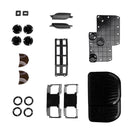 Classic 6.5inch 2 Wheel Self Balancing Scooter Replacement Kit Rubber Foot Pad Board Parts Black