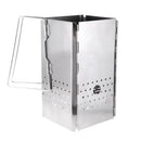 Portable Durable Camping Patio Party Picnic BBQ Stove Grill Charcoal Wood Fire Burning Hand Warmer Rack Stand