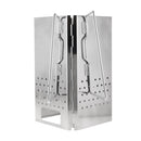 Portable Durable Camping Patio Party Picnic BBQ Stove Grill Charcoal Wood Fire Burning Hand Warmer Rack Stand