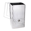 Portable Durable Camping Patio Party Picnic BBQ Stove Grill Charcoal Wood Fire Burning Hand Warmer Rack Stand